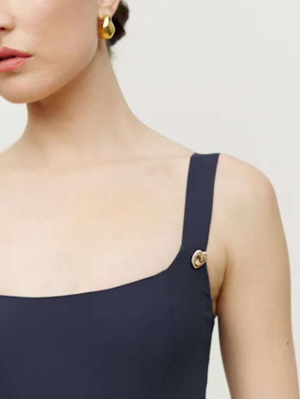 Reformation Tai Dress Navy - Size 10 - Picture 4 of 6